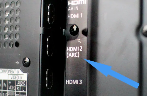 HDMI ARC poort