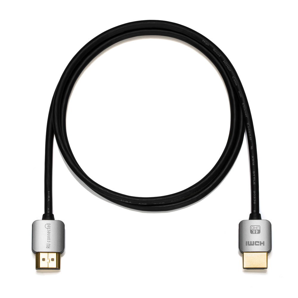 verdund Encommium Saga Dunne Flexibele HDMI kabel - Perfect voor 4K - RU connected